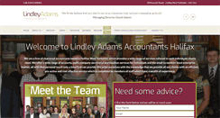 Desktop Screenshot of lindley-adams.co.uk